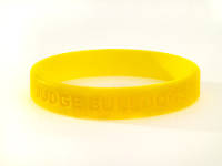 Yellow Judge Bulldogs Wristbands